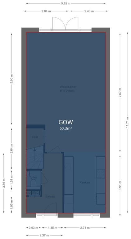 mediumsize floorplan